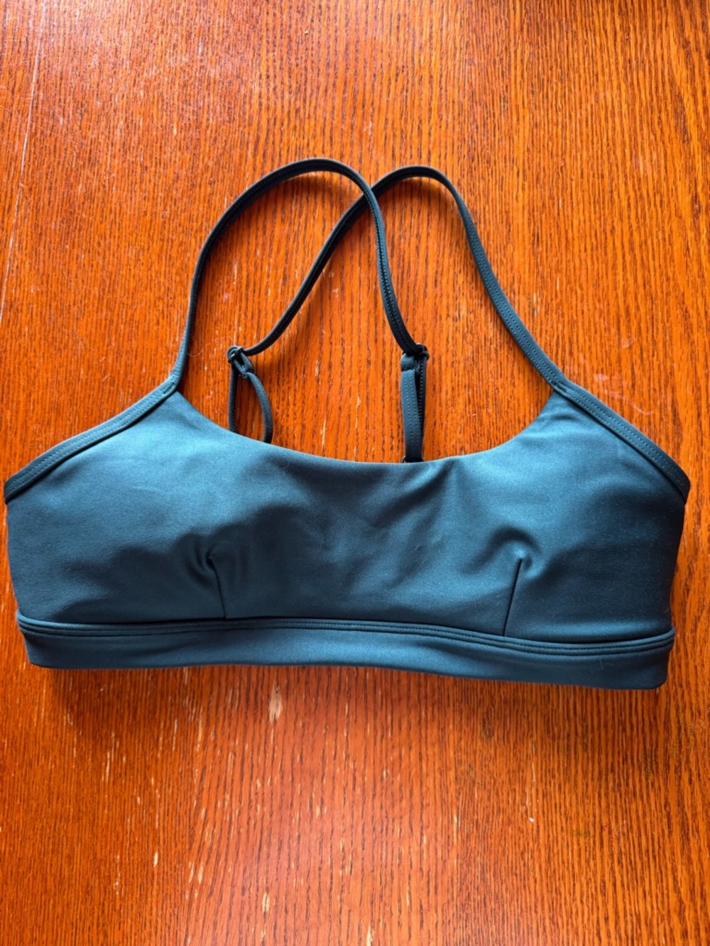 Alo Yoga Midnight Green Airlift Intrigue Bra